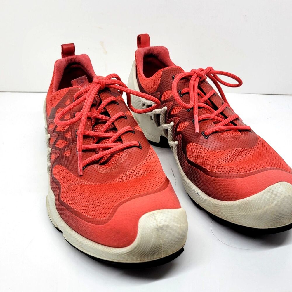 ECCO BIOM AEX Trainer Womens Red Running Shoes Size US 9-9.5 EUR 40